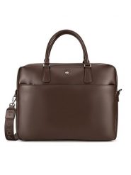 Beverly Hills Polo Club Torba na laptopa CWBEO-BHPC-L-016-07. Brązowy ciemny. Brązowe torby na laptopa męskie Beverly Hills Polo Club, bez wzorów, ze skóry. Za 219.99 zł.