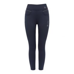 Damskie legginsy jeździeckie z pełną przyczepnością Cavallo Cavaliz RL. Czarne legginsy damskie CAVALLO, bez wzorów, z elastanu. Za 354.50 zł.