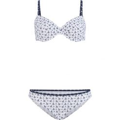Bikini na fiszbinach (2 części) bonprix biało-niebieski. Bikini damskie marki NABAIJI. Za 59.99 zł.