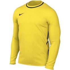 Koszulka męska Nike Dri-Fit Park 26 Crew Top. Żółte bluzy męskie Nike, z poliesteru, bez zapięcia, na fitness i siłownię, dri-fit (nike). Za 108.99 zł.