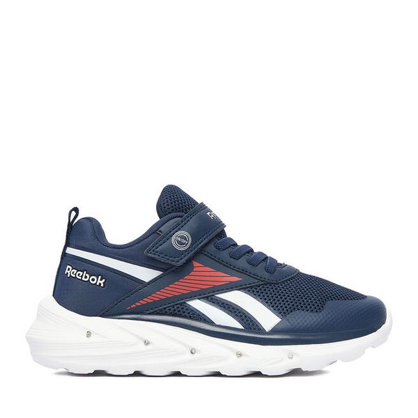 Sneakersy Reebok. Niebieskie trampki i tenisówki chłopięce Reebok, bez wzorów, bez zapięcia. Za 139.99 zł.