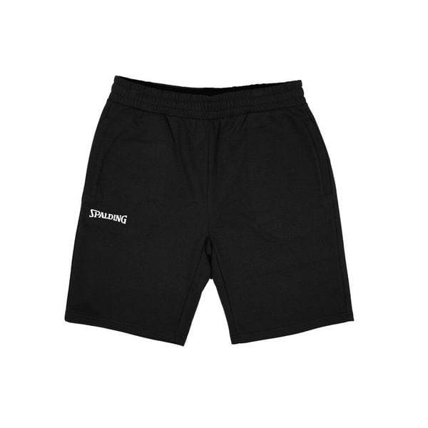 Szorty Spalding Flow. Szare krótkie spodenki sportowe męskie Spalding, l, bez wzorów, z bawełny, na fitness i siłownię. Za 236.50 zł.
