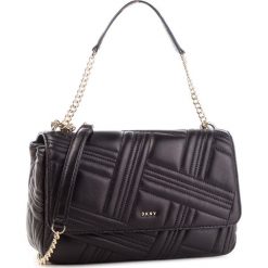 Torebka DKNY - Allen Lg Flap Shoulder R833B637 Blk/Gold BGD. Czarne torebki do ręki damskie DKNY, ze skóry. Za 1,069.00 zł.