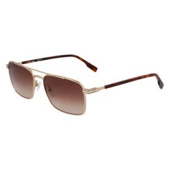 Okulary przeciwsłoneczne Męskie LACOSTE L264S-710 Złoty. Żółte okulary przeciwsłoneczne męskie Lacoste. Za 681.40 zł.