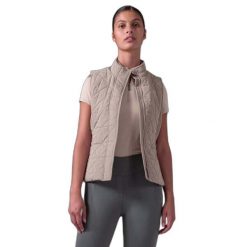 Damska kurtka bez rękawów PS of Sweden Goldie. Brązowe kurtki damskie PS OF SWEDEN, bez wzorów, z puchu, bez kaptura. Za 655.00 zł.