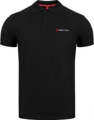 Ozoshi Koszulka męska Ozoshi Polo czarna OZ93816 L. Czarne koszulki polo męskie Ozoshi, l, bez wzorów, bez ramiączek. Za 64.13 zł.