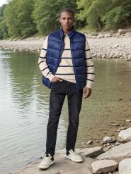 Sweter - zielony. Zielone swetry przez głowę męskie Sinsay, l, bez wzorów, z bawełny, bez kołnierzyka. Za 59.99 zł.
