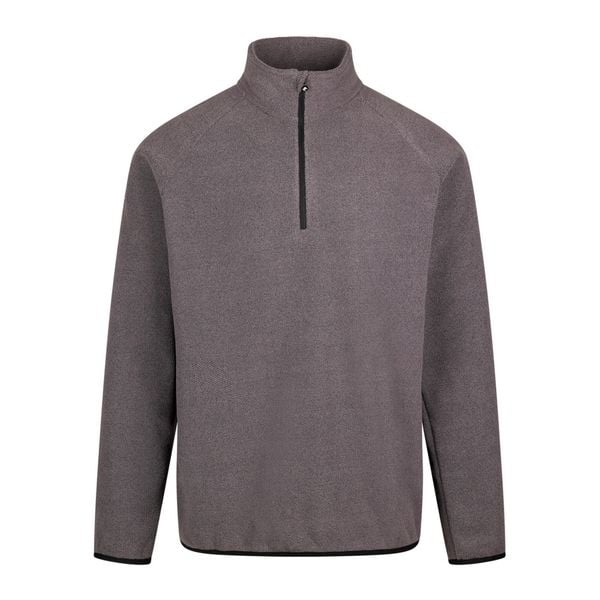 Polarowy Top Męski Wetherill. Szare bluzy męskie Trespass, na zimę, m, bez wzorów, z polaru, bez kaptura. Za 145.99 zł.