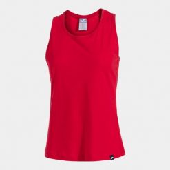 Czarny Tanktop Joma Oasis dla Pań - Lekki i Oddychający. Czerwone obuwie sportowe damskie Joma, bez wzorów, z bawełny, na fitness i siłownię. Za 114.99 zł.