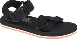 Levi`s Levi's Tahoe Refresh Sandal 234206-989-59 Czarne 39. Czarne sandały damskie bez wzorów, bez obcasa, bez zapięcia. Za 174.29 zł.