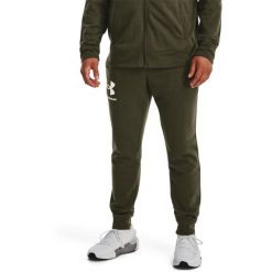 Spodnie Under Armour UA Rival Terry, Mężczyźni. Białe spodnie materiałowe męskie Under Armour, m, bez wzorów, z bawełny. Za 290.00 zł.