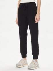 Liu Jo Spodnie dresowe Pant.Jersey TA4148 J4638 Czarny Regular Fit. Czarne spodnie dresowe damskie Liu Jo, s, bez wzorów, z dresówki. Za 379.99 zł.