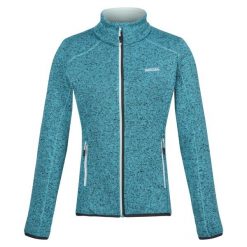 Bluza Polarowa Damska Melanżowy Pełen Suwak Newhill. Niebieskie bluzy sportowe damskie Regatta, m, bez wzorów, z polaru, bez kaptura, trekkingowe. Za 82.99 zł.