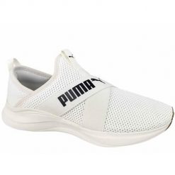 Buty do chodzenia damskie Puma Softride Harmony Slip. Białe trampki i tenisówki damskie Puma, bez wzorów, z gumy, bez zapięcia. Za 388.00 zł.