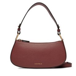 Torebka Coccinelle. Brązowe torebki do ręki damskie Coccinelle, bez wzorów, bez dodatków. Za 679.99 zł.