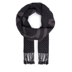 Szalik Calvin Klein. Szare szaliki i chusty damskie Calvin Klein, bez wzorów. Za 329.99 zł.