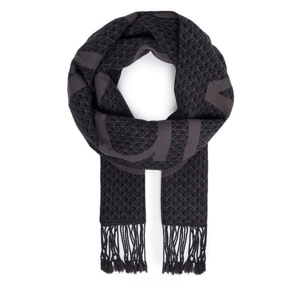 Szalik Calvin Klein. Szare szaliki i chusty damskie Calvin Klein, bez wzorów. Za 329.99 zł.