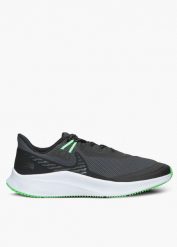 Buty męskie do biegania czarne NIKE QUEST 3 SHIELD. Szare buty sportowe męskie Nike, z syntetyku, bez zapięcia, do biegania. Za 196.99 zł.