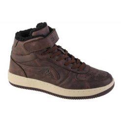 Męskie Buty Sportowe Bash Faux Fur Mid Cut. Brązowe trekkingi męskie Kappa, trekkingowe. Za 249.99 zł.