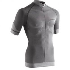 Koszulka treningowa męska X-Bionic Fennec 4.0. Szare koszulki sportowe męskie X Bionic, m, bez wzorów, bez kołnierzyka, bez ramiączek. Za 857.00 zł.