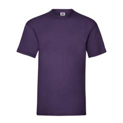 Męska Koszulka Valueweight. Fioletowe koszulki sportowe męskie Fruit of the Loom, m, bez wzorów, bez kołnierzyka, bez ramiączek, trekkingowe. Za 29.99 zł.
