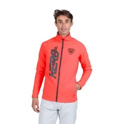 Bluza Rossignol męska New Hero Classique Clim czerwona. Czerwone bluzy męskie Rossignol, m, bez wzorów, bez kaptura, narciarskie. W wyprzedaży za 489.00 zł.