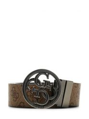 Guess Pasek BM7885 P6235 Brązowy. Brązowe paski damskie Guess, z aplikacjami, ze skóry. Za 284.99 zł.