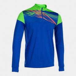 Bluza Joma Elite X. Niebieskie bluzy męskie Joma, bez wzorów, bez kaptura, do biegania. Za 204.99 zł.