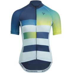 Damski jersey Silvini Mazzana. Niebieskie koszulki sportowe damskie Silvini, m, bez wzorów, z jersey, bez kołnierzyka, bez ramiączek, rowerowe. W wyprzedaży za 268.00 zł.