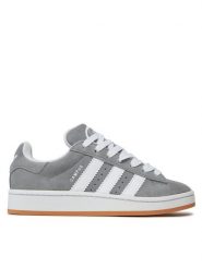 Adidas Sneakersy Campus 00s J HQ6507 Szary. Szare buty sportowe dziewczęce Adidas, bez wzorów, ze skóry, bez zapięcia. Za 299.99 zł.