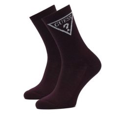 Skarpety długie Guess. Fioletowe skarpety damskie Guess, z aplikacjami. Za 54.99 zł.