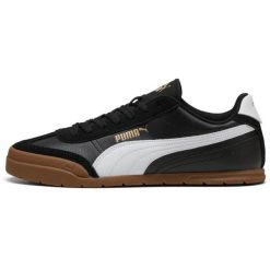 Buty sportowe Puma Super Turino. Czarne obuwie sportowe damskie Puma, bez wzorów, z syntetyku. Za 376.10 zł.