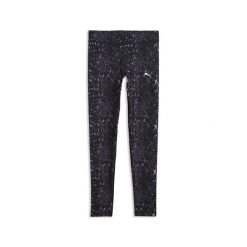 Legginsy dziewczęce z nadrukiem Puma. Szare legginsy dla dziewczynek Puma, bez wzorów. Za 164.00 zł.