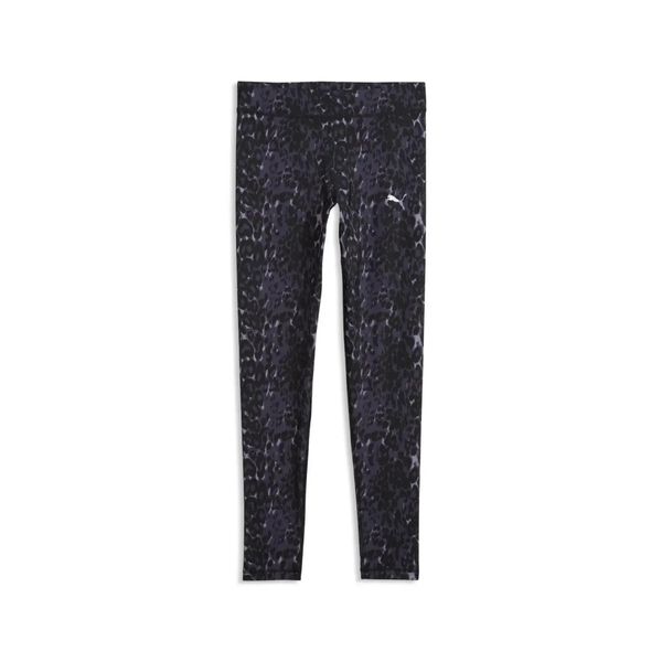 Legginsy dziewczęce z nadrukiem Puma. Szare legginsy dla dziewczynek Puma, bez wzorów. Za 169.50 zł.