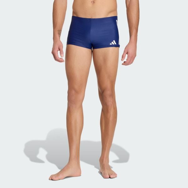 Bokserki do pływania 3S. Białe bokserki męskie Adidas, l, bez wzorów, z elastanu. Za 149.00 zł.