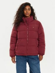 Tommy Jeans Kurtka puchowa Regatta DW0DW18827 Czerwony Regular Fit. Czerwone kurtki damskie Tommy Jeans, l, bez wzorów, z jeansu, bez kaptura. Za 629.99 zł.