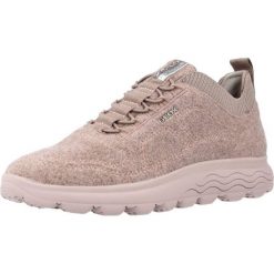 Buty GEOX D SPHERICA A Rose. Czerwone obuwie sportowe damskie Geox, bez wzorów, z tkaniny, na fitness i siłownię. Za 286.99 zł.