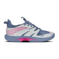 Damskie buty do tenisa K-Swiss Speedtrac. Niebieskie obuwie sportowe damskie K-SWISS, bez wzorów, tenisowe. W wyprzedaży za 419.50 zł.