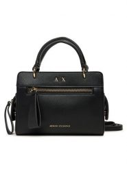 Armani Exchange Torebka XW001212 AF17117 UC001 Czarny. Czarne torebki do ręki damskie Armani Exchange, bez wzorów, ze skóry, bez dodatków. Za 619.99 zł.
