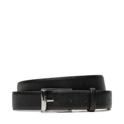 Pasek Męski Calvin Klein. Czarne paski damskie Calvin Klein, bez wzorów. Za 179.99 zł.