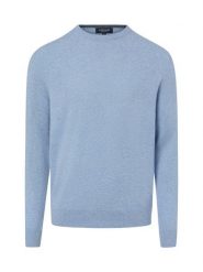 Andrew James sweter z czystego kaszmiru Mężczyźni Kaszmir (100%) niebieski, XL. Niebieskie swetry przez głowę męskie Andrew James, m, bez wzorów, z kaszmiru, bez kołnierzyka. Za 749.95 zł.