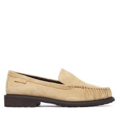 Mokasyny LOVE MOSCHINO. Brązowe mokasyny damskie Love Moschino. Za 1,059.00 zł.