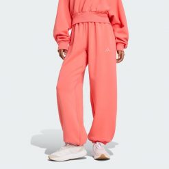 Spodnie Soft Lux Loose. Brązowe obuwie sportowe damskie Adidas, bez wzorów, na fitness i siłownię. Za 268.99 zł.