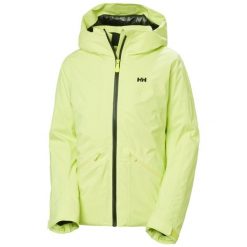 Damska kurtka narciarska Helly Hansen Courchevel. Zielone kurtki damskie Helly Hansen, bez wzorów, bez kaptura, narciarskie. W wyprzedaży za 1,585.00 zł.