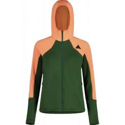 Bluza trekkingowa damska Maloja DuronM. Zielone bluzy sportowe damskie Maloja, s, bez wzorów, z materiału, z kapturem. Za 429.99 zł.