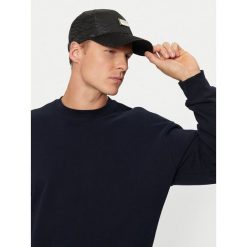 Czapka z daszkiem Guess. Czarne czapki i kapelusze męskie Guess, z aplikacjami. Za 139.99 zł.