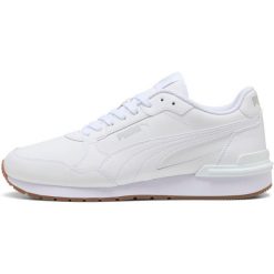 Adidasy Puma St Runner V4 L, Dla obu płci. Białe obuwie sportowe damskie Puma, bez wzorów, z syntetyku, trekkingowe. Za 390.00 zł.