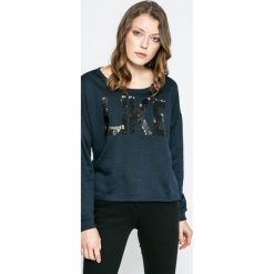 Vero Moda - Bluza Diddle. Czarne bluzy damskie Vero Moda, z aplikacjami, z bawełny. W wyprzedaży za 49.90 zł.