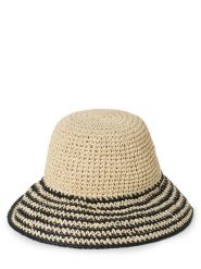Marie Lund Kapelusz Kobiety beżowy|czarny, ONE SIZE. Brązowe czapki i kapelusze damskie Marie Lund, bez wzorów. Za 179.95 zł.