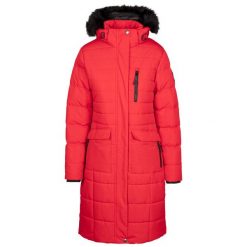Kurtka Ocieplana Damska Sasha. Czarne kurtki damskie Trespass, xl, bez wzorów, z puchu, bez kaptura. Za 344.99 zł.